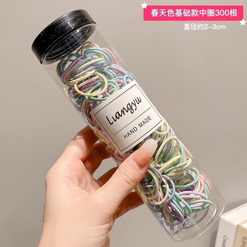 Dibujos animados para niños lindo pulgar lazo para el cabello bebé no daña el cabello cuerda alta elástico banda elástica cuerda para el cabello accesorios para el cabello