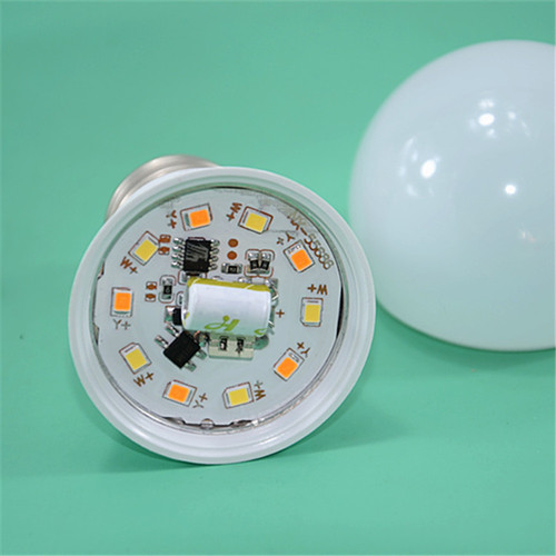 Yiwu household daily necessities wholesale led three-tone dimming light bulb bulb screw e27 household light bulb