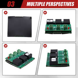 1个 颜色：图片色 材质：塑料 100A 电流采集模块 开口互感器电表