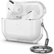 适用airpods pro3耳机套苹果蓝牙pro2二代高透明壳Airpods4保护套