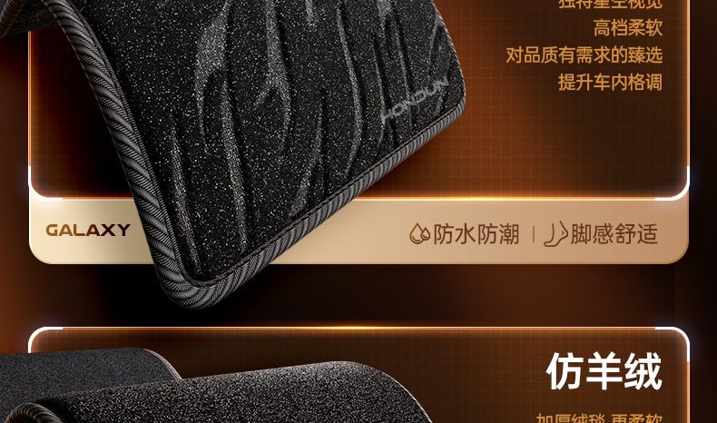 Specially Used for Zero Running B10 Floor Mats Tpe2025 New Car Main and Passenger Interior Modification Accessories Carpet Collection
