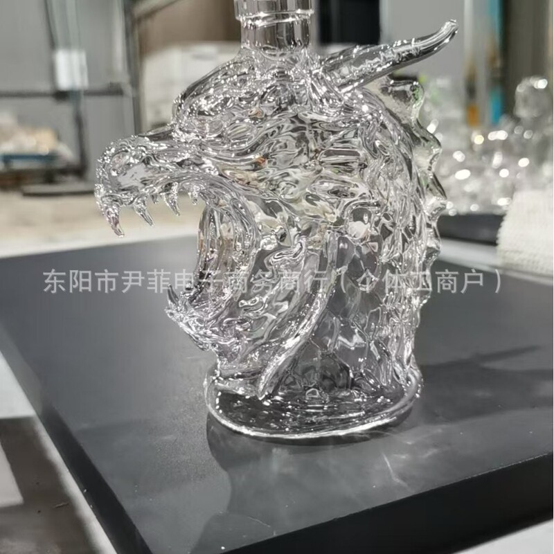 スポット独立駅新製品Dragon's wrathwhiskey bo不倫龍の怒りウイスキーボトル|undefined