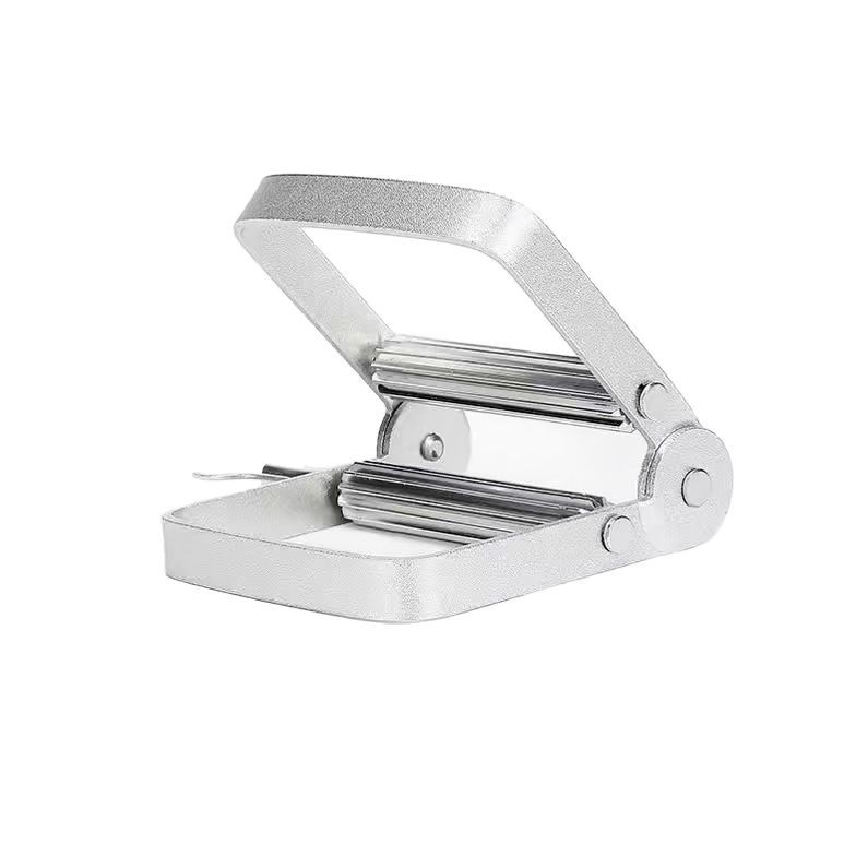 Manueller Probenspender für Zahnpasta, Metallpigment, Farbstoffpresse aus Edelstahl, Zahnpastatuben,_voghion.com