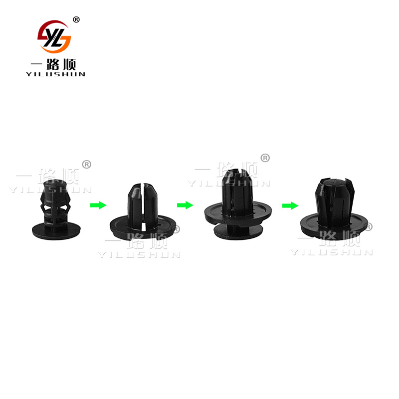 Para Honda accesorios del coche al por mayor 8mm parachoques delantero y trasero hebilla tamaño pequeño fijo Barra de nylon clavo B85