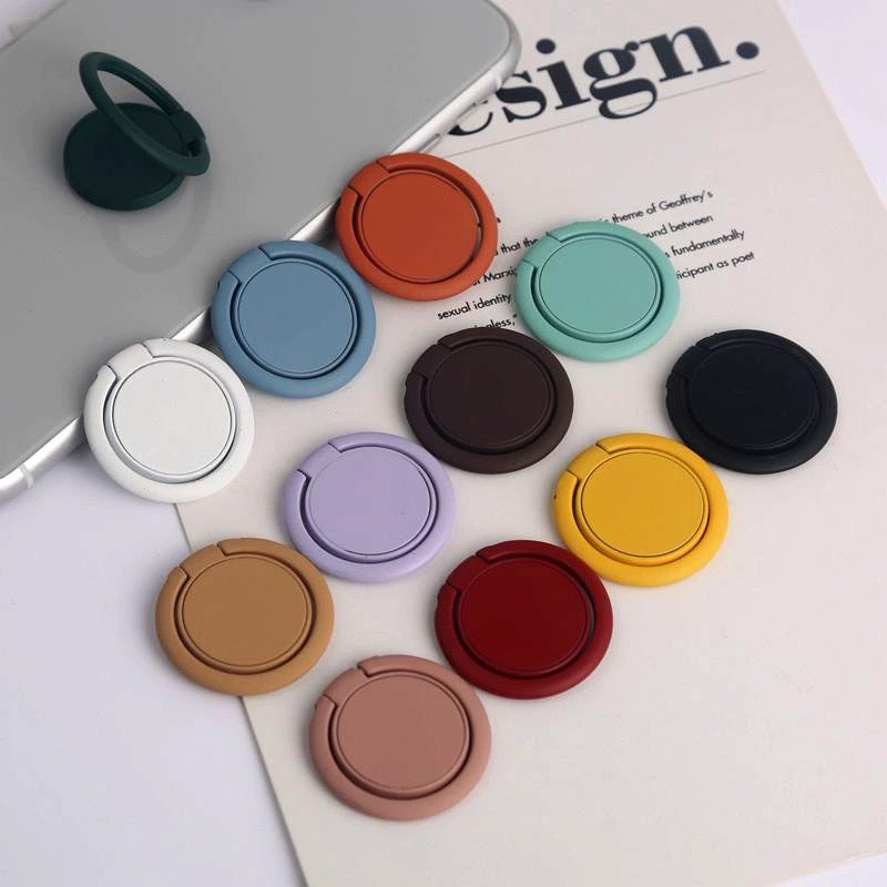 Жидкий держатель кольца кронштейн ультратонкий настольный автомобильный магнитный всасывание для Apple Android мобильный телефон кронштейн кольцо