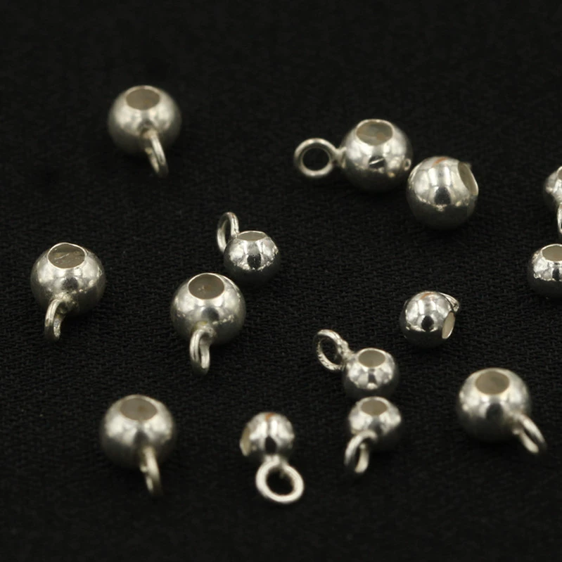 Golden silicone accessories, round beads, USA, 14 carat, geolocation function