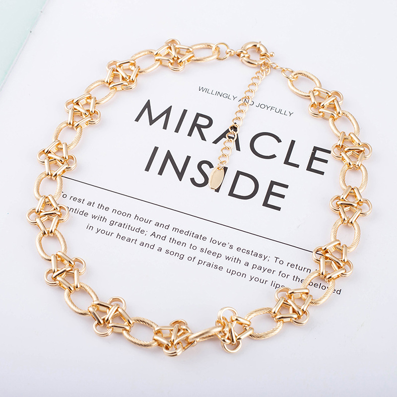 67g Weight Steel Pendant Material Pendant Necklace Classification Steel Chain Material Belcher Chain Chain Type Wedding, Travel Occasion Steel Material Waves Pattern Women'S Gender Simple Style, Classic Style Style Simple Style Classic Style Waves Steel Belcher Chain Pendant Necklace In Bulk 8