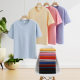 250g Combed Cotton Loose Shoulder Crewneck Short-sleeved T-shirt Customized Pattern Printed logo Fashion Brand T-shirt Customized