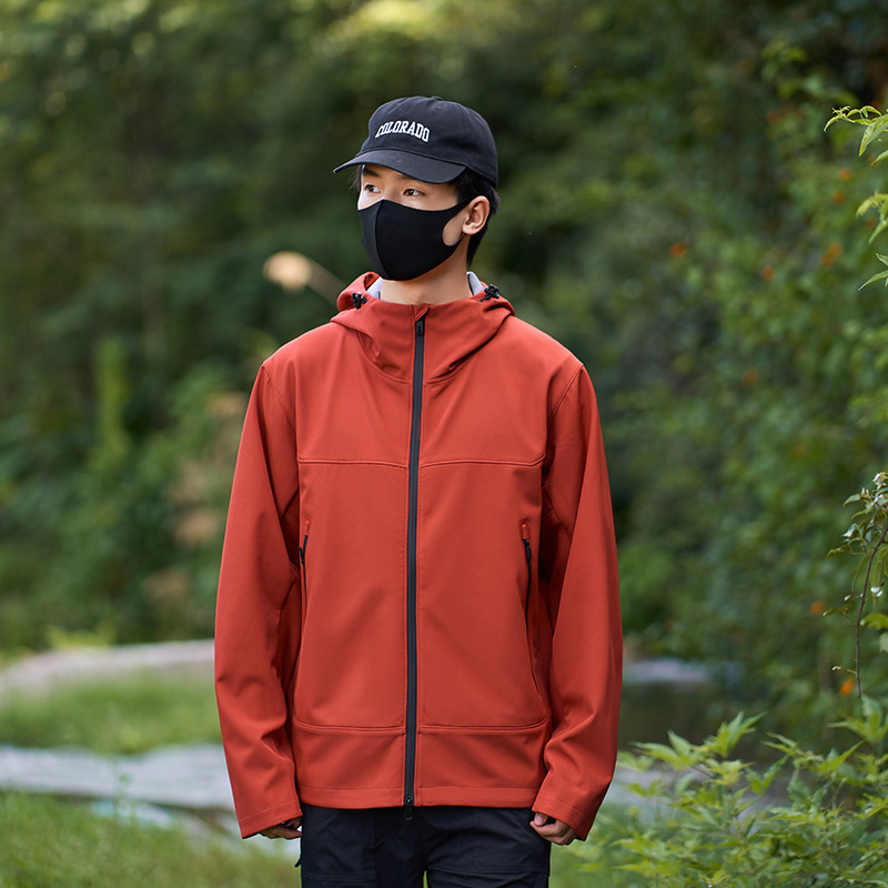 FICAKLON斐卡侬秋冬季软壳冲锋衣男女户外防泼水防风加绒保暖外套|undefined