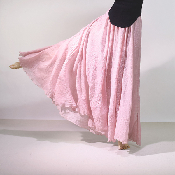 Spring summer retro long skirt