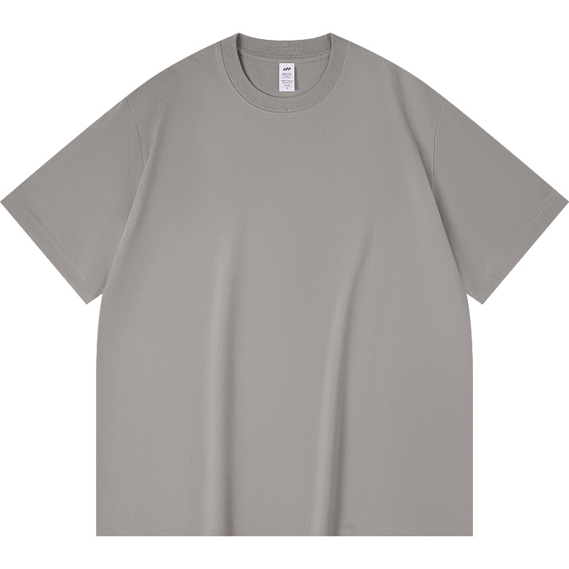 Ropa de trabajo corporativa Camisa publicitaria grupal Camiseta de algodón Impresión personalizada Logotipo Uniforme de clase Construcción grupal Ropa cultural Cuello redondo Manga corta