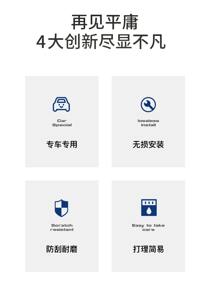 Foreign trade is suitable for Tesla anti-kick guard plate Huanxin ModelY/3 central control side anti-kick pad protection plate interior decoration