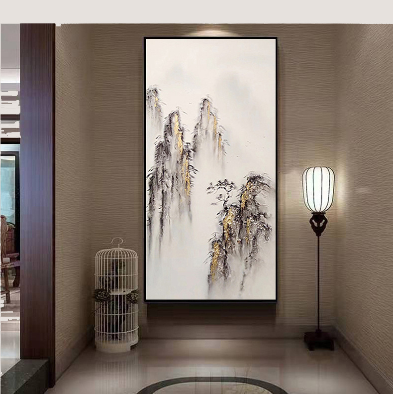 New Chinese porch decorative painting ve...