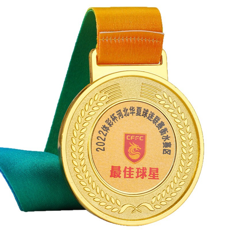 Medalla de metal eventos deportivos escolares medallas eventos de fin de honor personalizados medallas conmemorativas corporativas listadas personalizadas