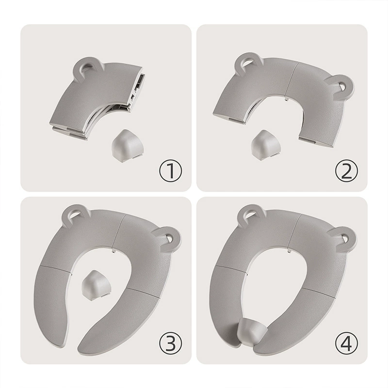 Children's convenient toilet seat with handles, wholesale