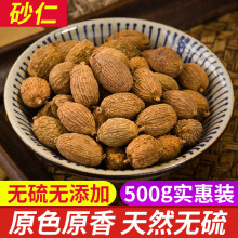 中药材砂仁 无硫干货中药材阳春砂仁沙仁香料毛砂仁磨砂仁粉