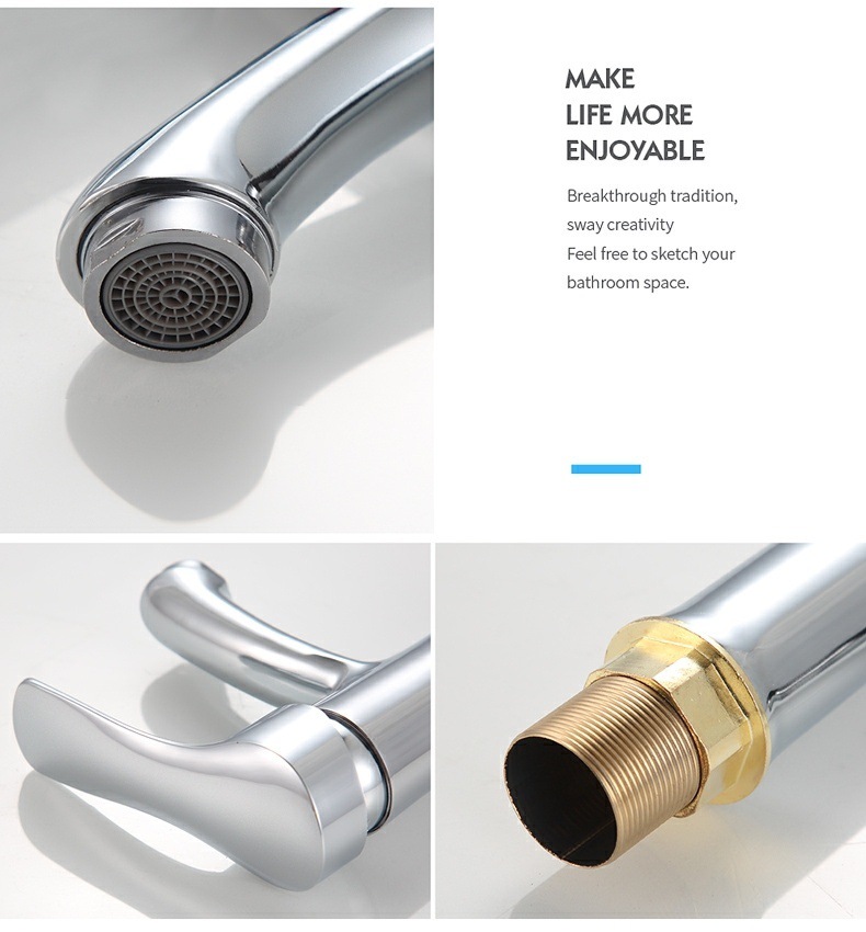 Washbasin faucet, all-copper hot and cold switch, washbasin, ceramic basin, countertop basin, hot and cold pull, bathroom faucet undefined