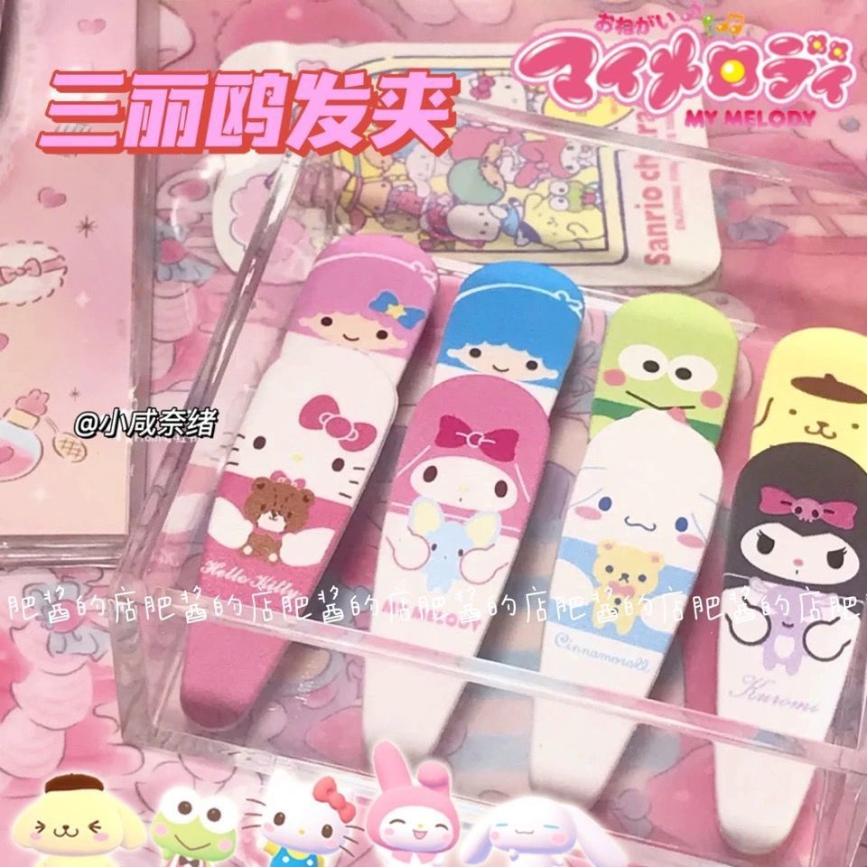卡通可爱发夹水滴夹bb夹少女心网红同款小夹子发饰发夹女发卡学生