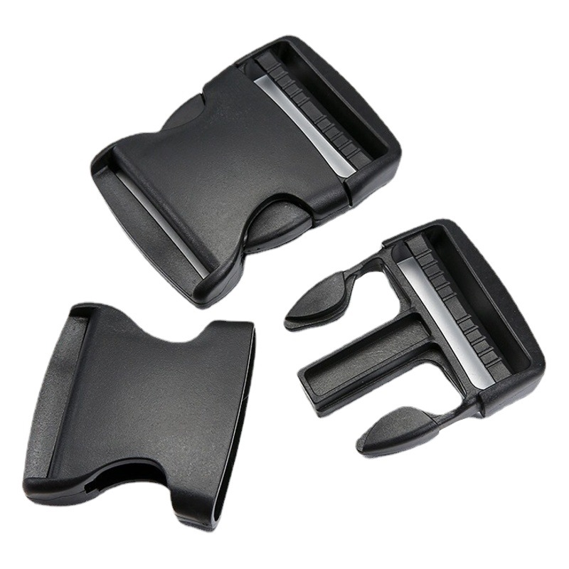 Factory spot luggage accessories plastic buckle POM plastic buckle waist bag buckle outdoor backpack adjustment buckle