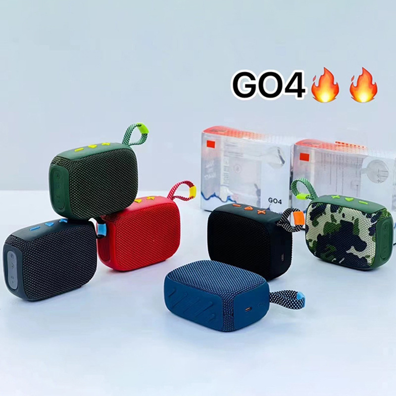 Comercio exterior transfronterizo nuevo audio Bluetooth inalámbrico GO4 subwoofer portátil para exteriores tarjeta de alta calidad audio pequeño