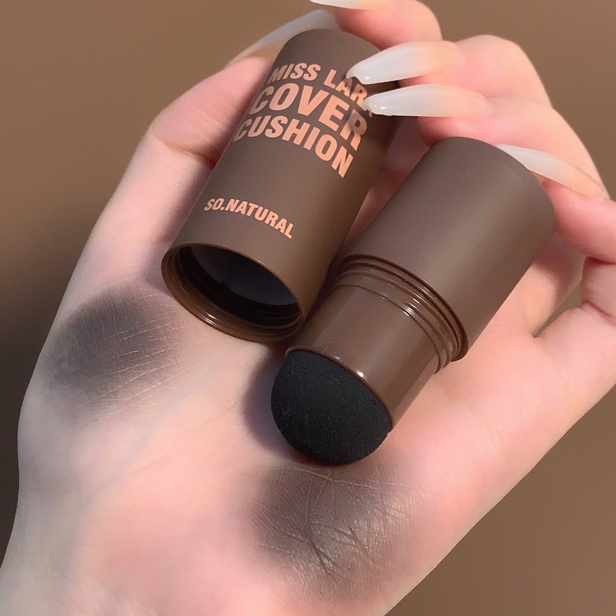 Polvo para Línea del Cabello y Cejas Polvo Tres Colores para Maquillaje Facial image 8