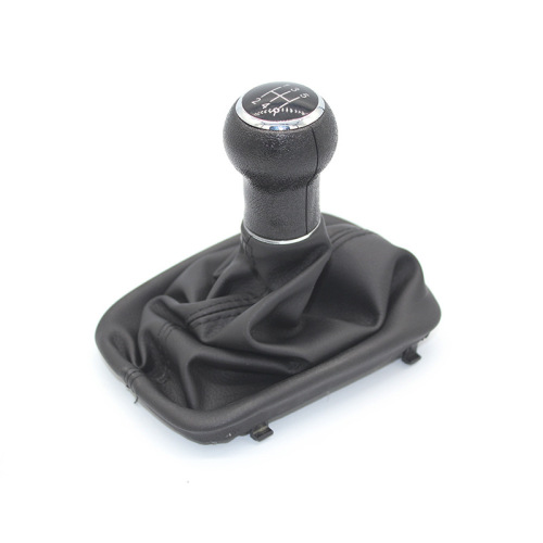 Adaptable for Audi car gear knob dust cover clip set A6C5 black gear knob cover