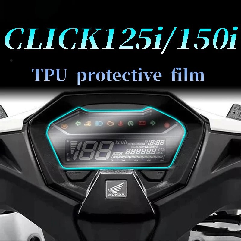 オートバイ適用ホンダCLICK125/150/160V1/V2/v 3メーターフィルム液晶フィルムスクリーン保護フィルム|undefined