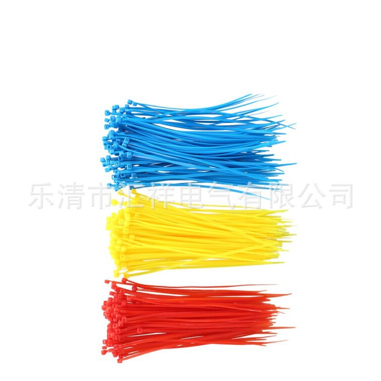 2018新品扎带 冬天不断的彩色塑料扎带新春促销