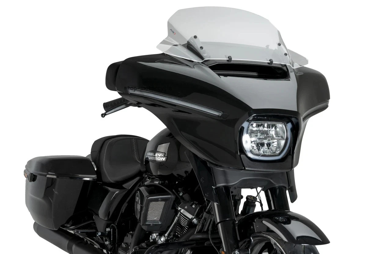 Suitable for Harley Cvo Street Glide 12inch Front Windshield Windshield