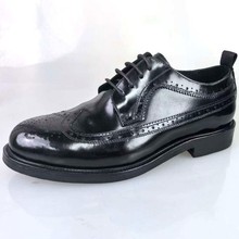 手工固特异马臀皮布洛克雕花真皮大底男鞋商务休闲皮鞋大码鞋婚鞋