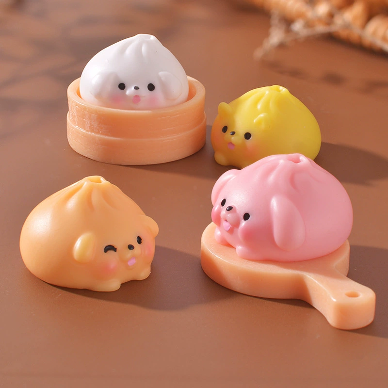 Новая мягкая милая сумка микро-ландшафтный столешница смола маленькая украшение мультяшная булочка пароварка DIY аксессуары детские игрушки