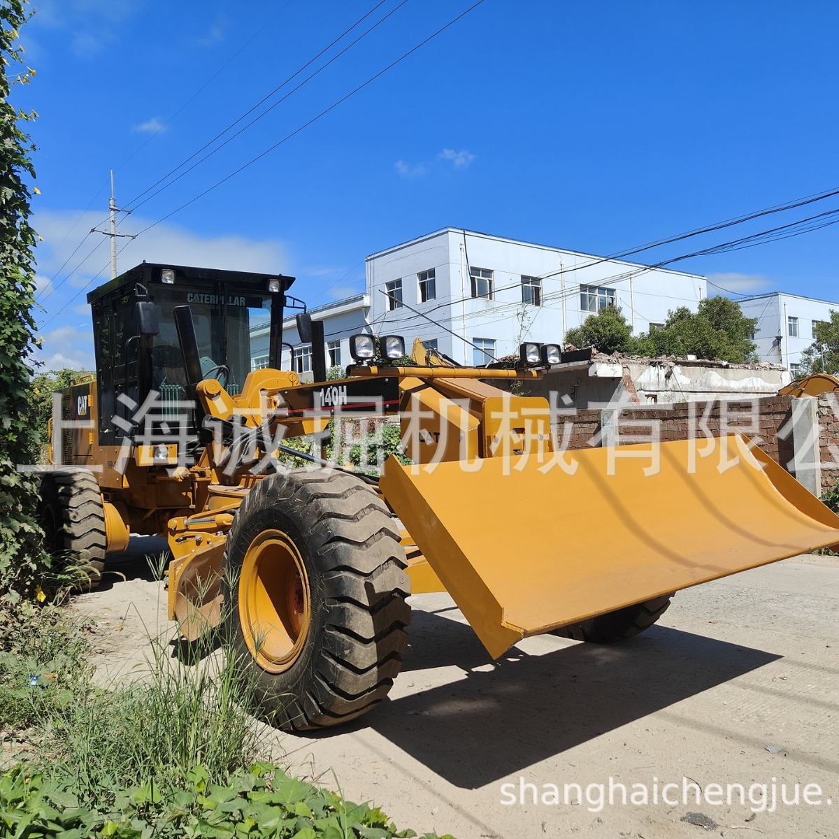 带推刀转让卡特140H平地机 caterpiller二手CAT 140K平地机卡特