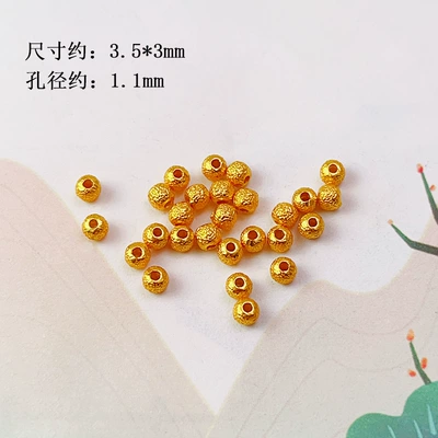 Zərgərlik ara hissələri | Beaded Jewelry Accessories Wenwan - hammer-pattern-spacer-beads