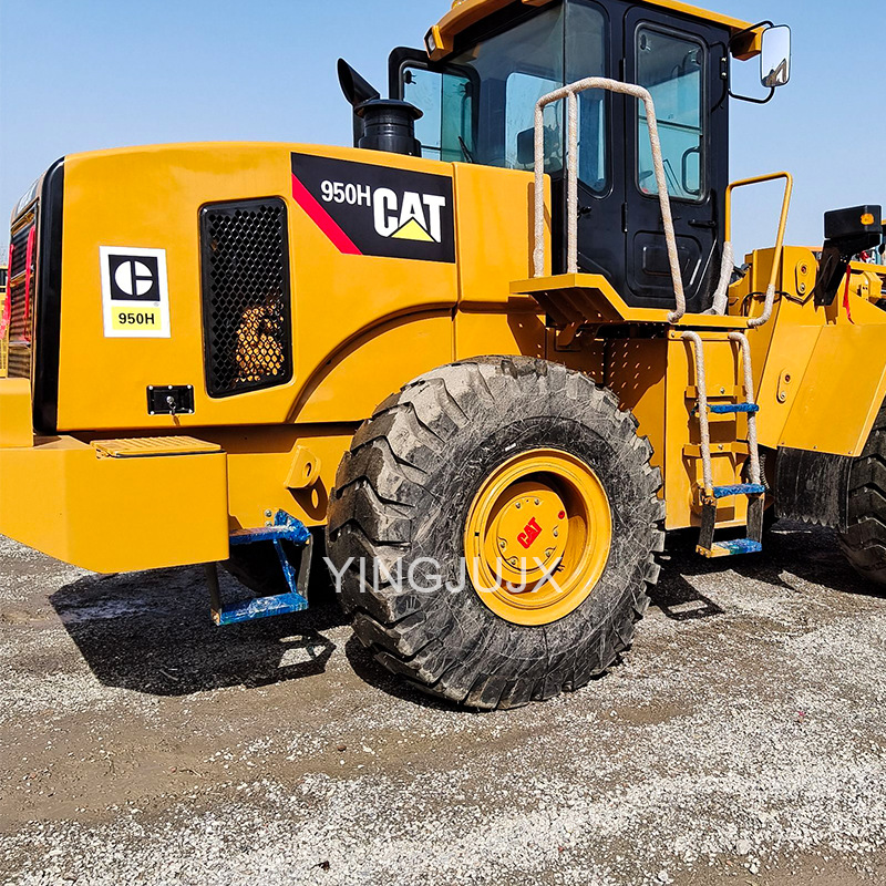 Carter 950H noventa por ciento nuevo 5 toneladas 6 toneladas noventa por ciento nuevo proyecto de construcción Carter 966H carretilla elevadora gran carga en stock image 5