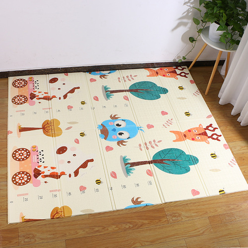 Factory Wholesale Baby Toddler Crawler Mat Thick Cartoon Foam Floor Mat Game Mat XPE Baby Crawling Mat Foldable