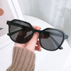 Sunglasses, trend square glasses solar-powered suitable for men and women, 2023, wholesale