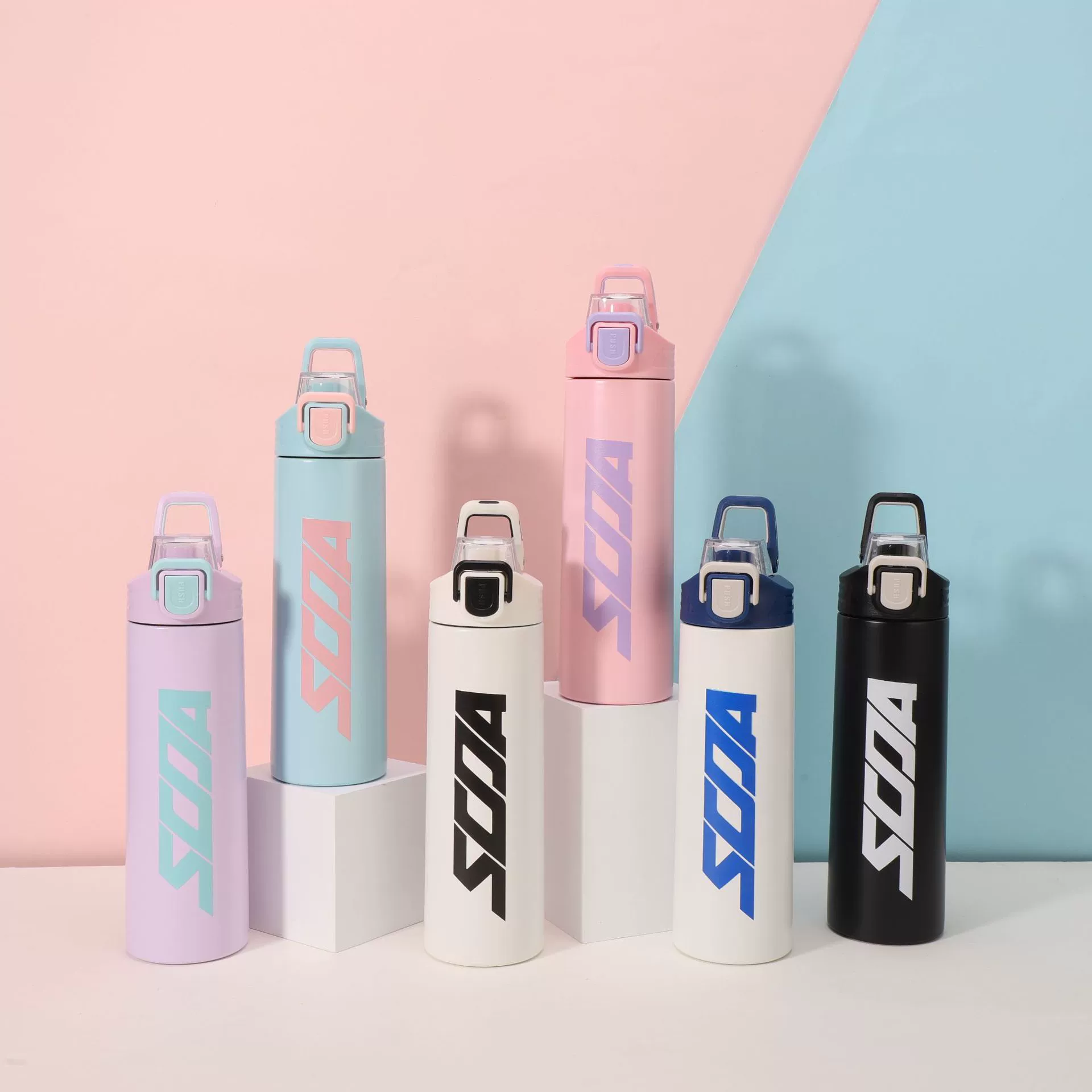 Новая минималистская мода 304 из нержавеющей стали подпрыгивает ручная утеплка