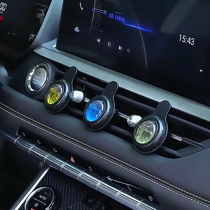 Aromatizador para Salida de Aire de Auto de Plástico con Eliminación de Olores image 1