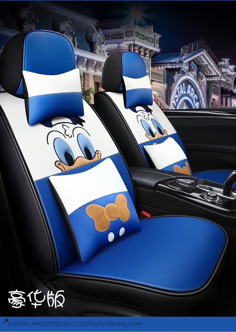 Car Seat Cushion 18 19 20 Suitable for Volkswagen Jetta 1.6L Commemorative Edition 1.4L Quality Version Four-Season Leather Seat Cover