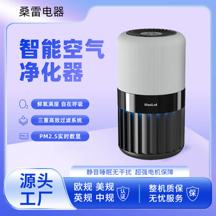 Isunled Desktop Air Purifier Removes Odor, Removes Formaldehyde, Smoke, Dust, Pm2.5 Particles, and Sterilizes New House