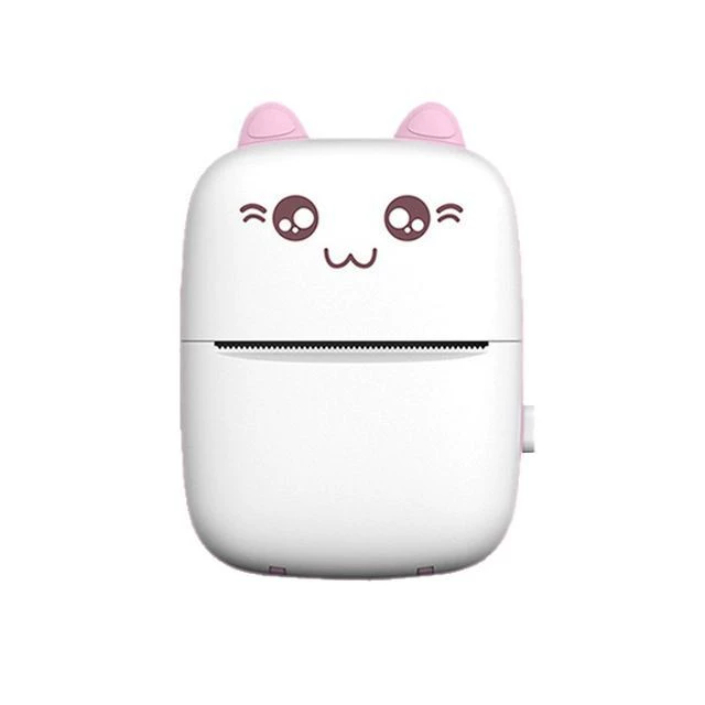 Mini Handheld Printer A8C, Thermal 200 dpi, Bluetooth Portable Photo Printer (110×80×30mm)