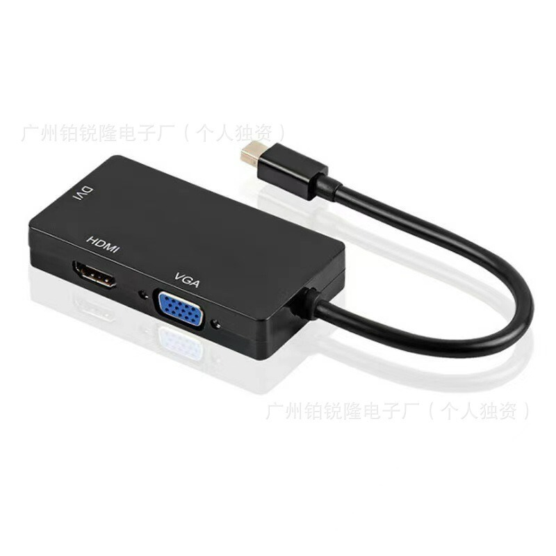 Mini Dp to Hdtv/Vga/Dvi 3-in-1 Adapter Cable, Cross-Border Preferred High-Quality Manufacturer, Premium Wholesale Mini Dp to Hdtv/Vga/Dvi 3-in-1 Adapter Cable, Cross-Border Preferred High-Quality Manufacturer, Premium Wholesale