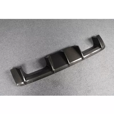 Suitable for 20-22 Bmw M3/M4 Rear Lip Kit G80/G82 in Glossy Black with Square Lights/No Lights Version (Big Surrounded)