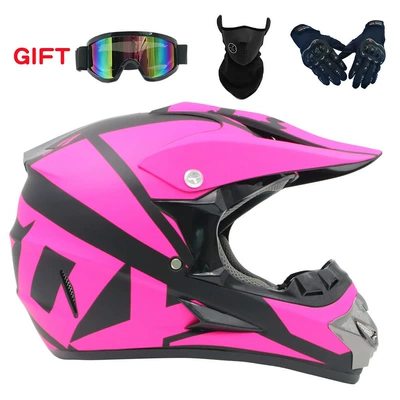 Motosiklet kaskı (dəbilqə) — mirror mask gloves - matte-powder-21-goggles-mask-black-gloves-s