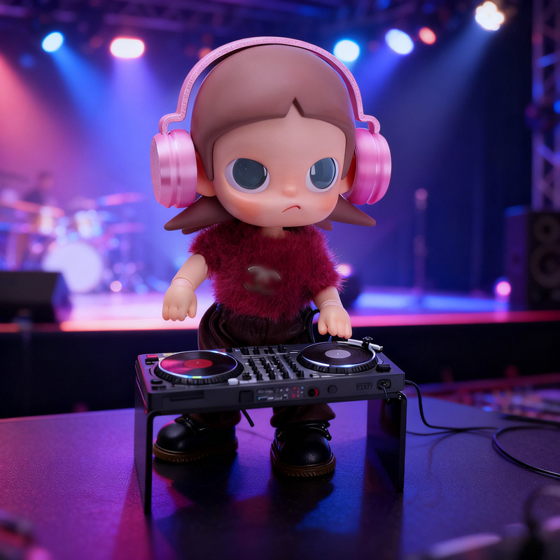 Zsiga Sister Gazi's Dream Place Doll Clothes 1/8 Movable Doll Casual Cool Knitwear Dress-Up Shoes Headphones