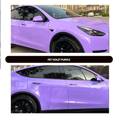 Auto Color Change Film Purple Color-Changing Film for Full