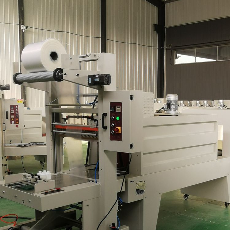 袖口式自动套膜机 热收缩包装塑封机 玻璃瓶纸箱热收缩包装机