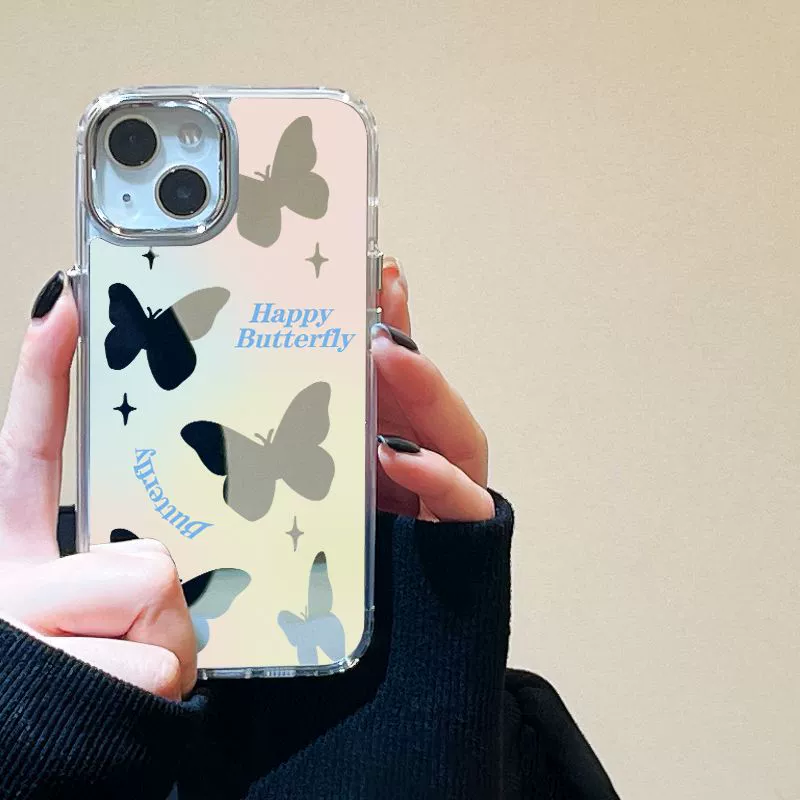 Aппле, совместимый чехол для телефона, iPhone13 Pro, iPhone 12, градиент, зеркальный эффект, iphone
