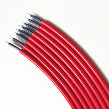 中山厂家供应红色护套PVC线2*0.75平方小功率LED专用电源线