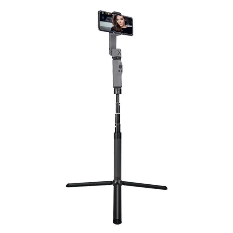DJI, metal table tripod, mobile phone, tubing